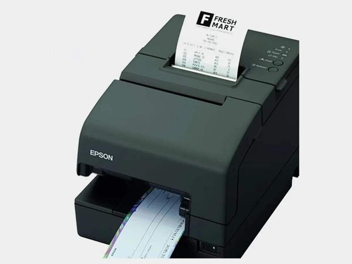 A branch receipt printer of the kind this supplier sells